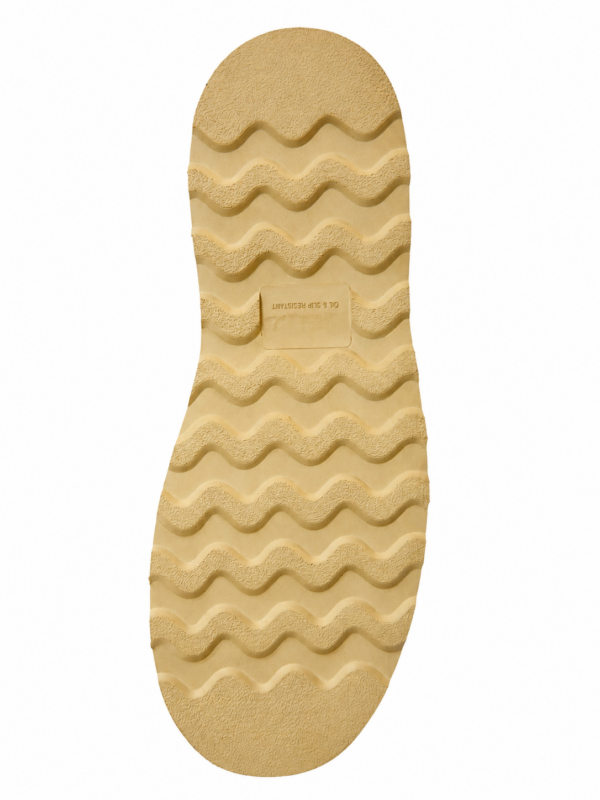 Tan sole roofer boot