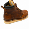 Tan sole roofer boot